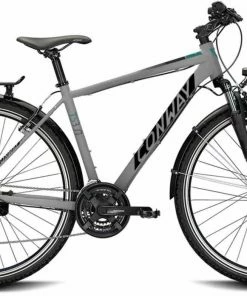 Conway TS 3.0 Light Grey Matt / Moos Metallic Vélo Trekking Homme