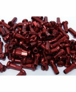 Dt-swiss Ecrou Rayon DT Swiss Aluminium 1.8/12 Mm - Rouge [x5]