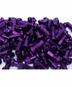 Dt-swiss Ecrou Rayon DT Swiss Aluminium 2/12 Mm - Violette [x5]