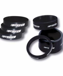 Entretoise De Jeu De Direction FSA Aluminium 1 1/8" 5mm Noir