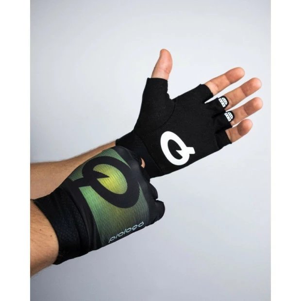 Gants Courts Prologo Faded Noir/Vert 3 Gants Courts Prologo Faded Noir/Vert – Image 3
