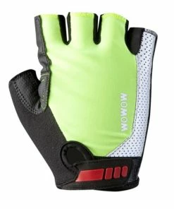 Gants Courts Wowow Raceviz Endur Jaune Fluo