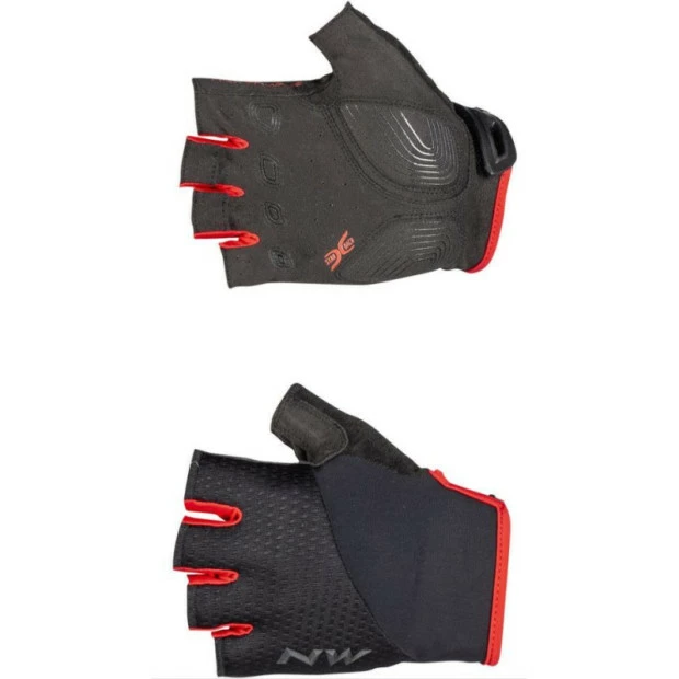 Gants Northwave Fast Noir/Rouge 1 Gants Northwave Fast Noir/Rouge