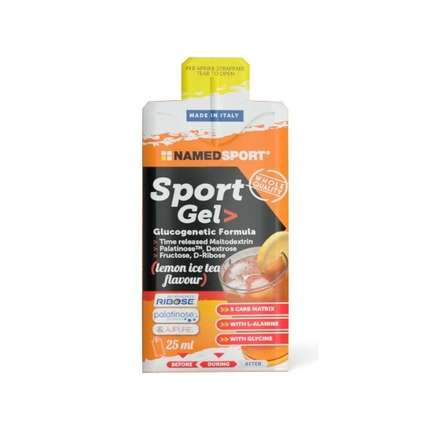 Named Sport Gel Energétique NamedSport Sport Gel- Ice Tea-Citron - 25 Ml 1 Named Sport Gel Energétique NamedSport Sport Gel- Ice Tea-Citron - 25 Ml