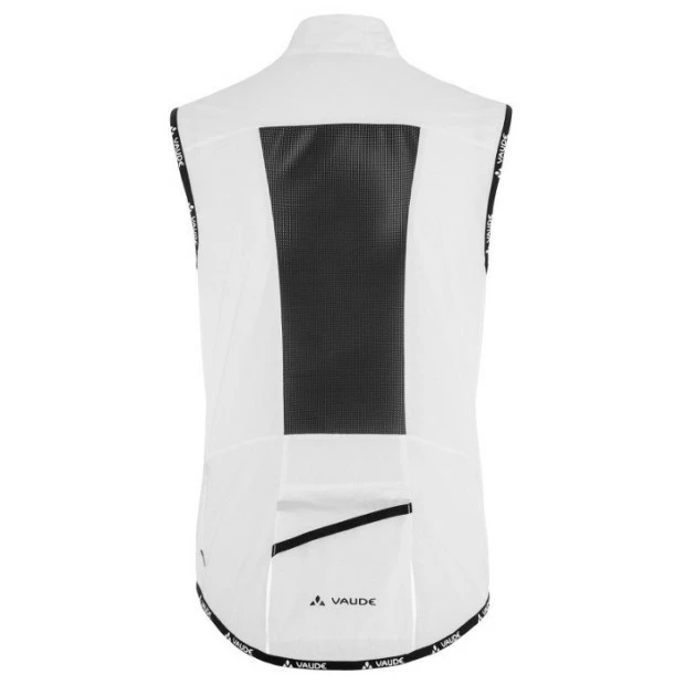 Gilet Coupe-vent Vaude Women's Air Vest II 04603 - Blanc 2 Gilet Coupe-vent Vaude Women's Air Vest II 04603 - Blanc – Image 2