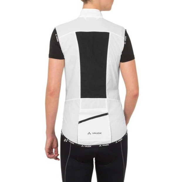 Gilet Coupe-vent Vaude Women's Air Vest II 04603 - Blanc 6 Gilet Coupe-vent Vaude Women's Air Vest II 04603 - Blanc – Image 6