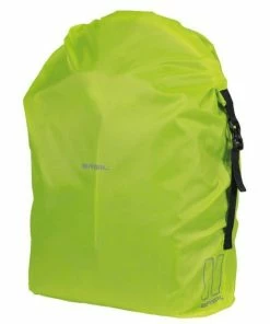 Housse Verticale De Sac à Dos Basil Keep Dry & Clean Jaune Fluo