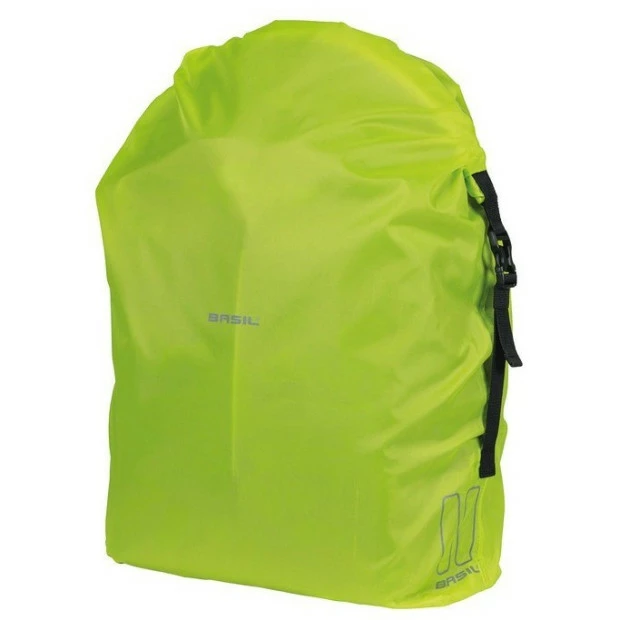 Housse Verticale De Sac à Dos Basil Keep Dry & Clean Jaune Fluo 1 Housse Verticale De Sac à Dos Basil Keep Dry & Clean Jaune Fluo