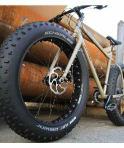 Pneumatiques Pour Cycles 26x4.40 Pneu Fat Bike Schwalbe JUMBO JIM Snakeskin TubelessEasy SpeedGrip - Evolution Line - Tringle Souple - ETRTO 110-559