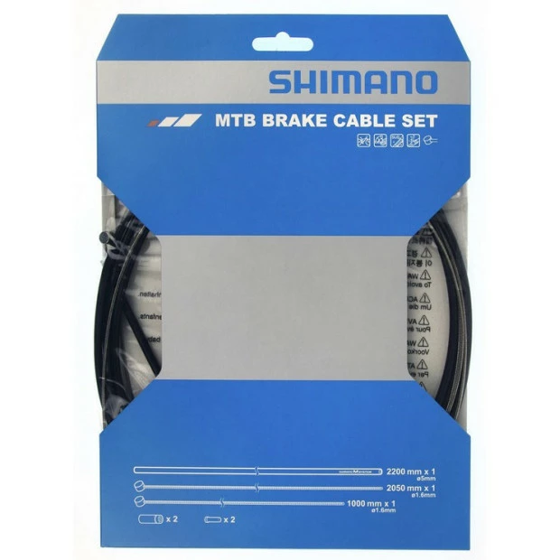 Jeu De Câbles Et Gaines De Frein VTT Shimano SUS Y80098021 1 Jeu De Câbles Et Gaines De Frein VTT Shimano SUS Y80098021