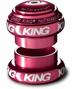 Chris-king Jeu Direction 1' 1/8 Semi-intégré Chris King NoThreadset EC34 - Rose