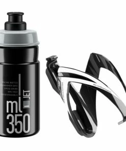 Kit Bidon + Porte-Bidon Elite CEO 350ml Noir