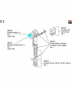Kit Brides De Serrage E-Post 2 Look - 00013177