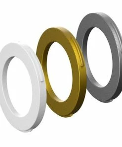 Kit D'Entretoises D'Etrier De Frein 4 Pistons Magura - Blanc/Or/Argent - X12