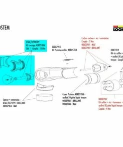Kit De Serrage Look C-Stem Version 2 Aerostem