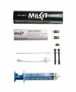 Kit De Valves Tubeless Et Seringue Milkit 45mm