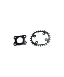 O-Symetric Kit Plateau Et Etoile O.Symetric SRAM XX1 72mm 28 Dents