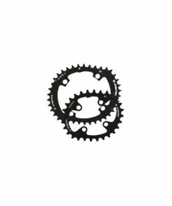 O-Symetric Kit Plateaux VTT OSymetric Shimano XTR FC-M980 104/64mm 38/28 Dents Noir