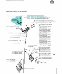Levier De Frein Magura MT2 2 Doigts - 2700126