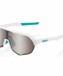 Lunettes 100% S2 Blanc Bora Hansgrohe Team / Verre Argent