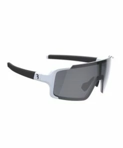 Lunettes BBB Chester Blanc Mat Avec Verres Gris Foncé