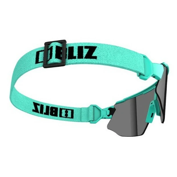 Lunettes Bliz Breeze Turquoise Mat Verres Hydro Fumé/Argent 3 Lunettes Bliz Breeze Turquoise Mat Verres Hydro Fumé/Argent – Image 3