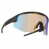 Lunettes Bliz Matrix Nano Noir Mat Verres Nano Optics Nordic Light Corail Orange/Bleu