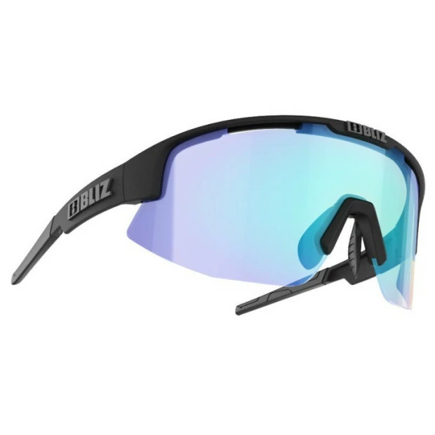 Lunettes Bliz Matrix Small Noir Mat Nordic Light Orange/Bleu 1 Lunettes Bliz Matrix Small Noir Mat Nordic Light Orange/Bleu