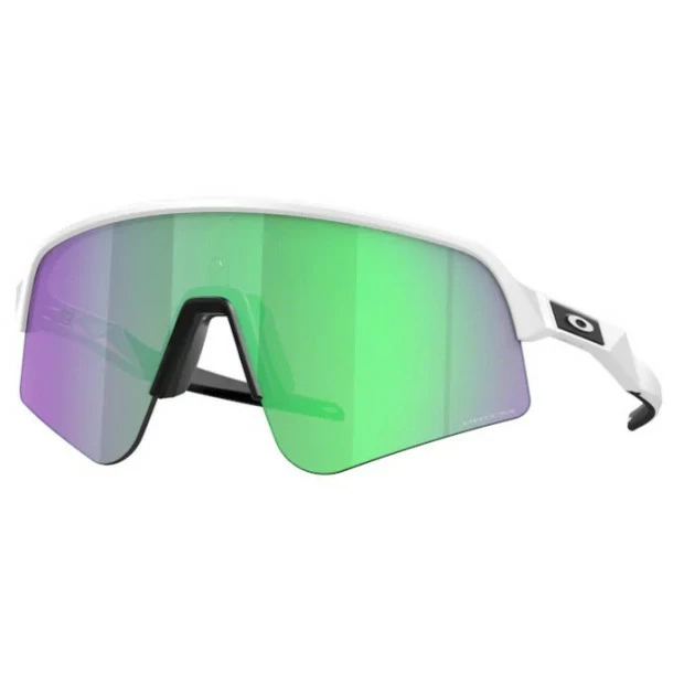 Lunettes Oakley Sutro Lite Sweep Blanc Mat - Verres Prizm Route Jade 1 Lunettes Oakley Sutro Lite Sweep Blanc Mat - Verres Prizm Route Jade