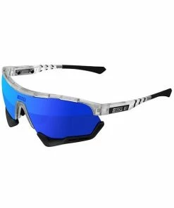 Lunettes Scicon Aerotech Glace Mat Verres SCN-PP Bleu Multi-Reflets