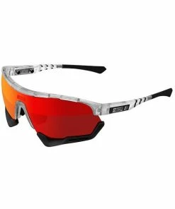 Lunettes Scicon Aerotech Glace Mat Verres SCN-PP Rouges Multi-Reflets