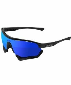 Lunettes Scicon Aerotech Noires Verres SCN-PP Bleu Multi-Reflets