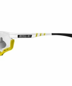 Lunettes Scicon Aerotech XL SCN-XT Blanc/Jaune Verres Photochromiques Argent -Vélo de montagne Soldes lunettes scicon aerotech xl scn xt blanc jaune verres photochromiques argent 2