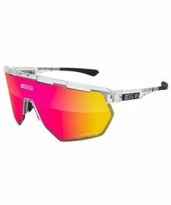 Lunettes Scicon Aerowing SCN-PP Cristal Verres Multi-Reflets Rouges
