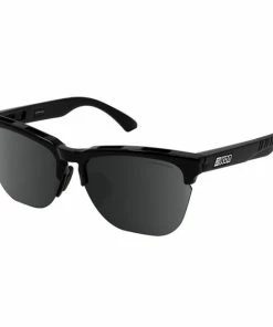 Lunettes Scicon Gravel Noires Verres SCN-PP Argent Mutli-Reflets