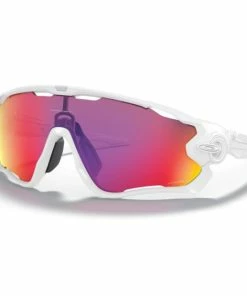 Lunettes Vélo Oakley Jawbreaker White Polished - Prizm Road