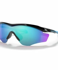 Lunettes Vélo Oakley M2 Frame XL Polished Black - Prizm Sapphire