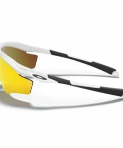 Lunettes Vélo Oakley M2 Frame XL Polished White - Fire Iridium -Vélo de montagne Soldes lunettes velo oakley m2 frame xl polished white fire iridium 3