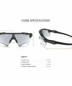 Lunettes Vélo Oakley Radar EV Path - Gris Acier - Photochromique 10 Lunettes Vélo Oakley Radar EV Path - Gris Acier - Photochromique -Vélo de montagne Soldes lunettes velo oakley radar ev path photochromic gris oo9208 13 4