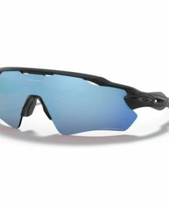 Lunettes Vélo Oakley Radar EV Path Prizm Deep Water Polarized - Noir Mat