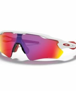 Lunettes Vélo Oakley Radar EV Path Blanc Poli - PRIZM Road