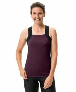 Maillot-Débardeur Femme Vaude Matera Top Cassis 7 Maillot-Débardeur Femme Vaude Matera Top Cassis -Vélo de montagne Soldes maillot debardeur femme vaude matera top cassis 2