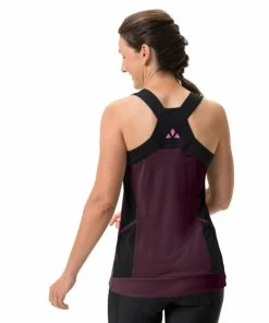 Maillot-Débardeur Femme Vaude Matera Top Cassis 8 Maillot-Débardeur Femme Vaude Matera Top Cassis -Vélo de montagne Soldes maillot debardeur femme vaude matera top cassis 3