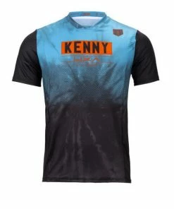 Maillot Enduro Manches Courtes Kenny Charger Dye Bleu
