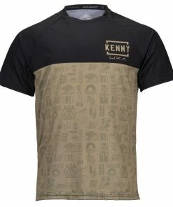 Maillot Enduro Manches Courtes Kenny Charger Kaki