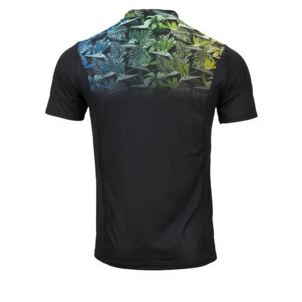 Maillot Enduro Manches Courtes Kenny Charger Noir Floral 2 Maillot Enduro Manches Courtes Kenny Charger Noir Floral – Image 2