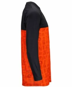 Maillot Enduro Manches Longues Kenny Charger Orange -Vélo de montagne Soldes maillot enduro manches longues kenny charger orange 2