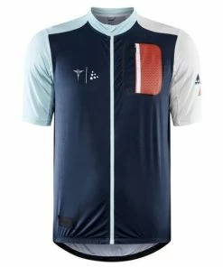 Maillot Homme VTT Craft Advanced HMC - Bleu / Blanc / Vert Menthe