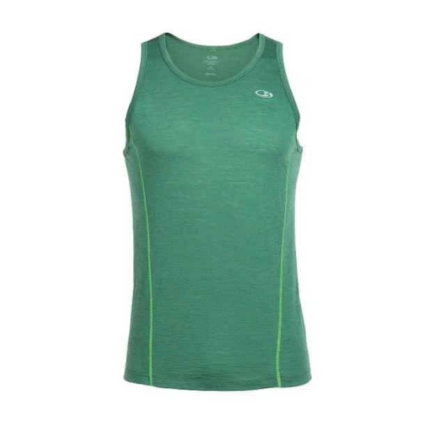 Maillot Icebreaker Aero Tank - Vert 1 Maillot Icebreaker Aero Tank - Vert