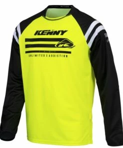 Maillot Kenny Track Raw Jaune Fluo